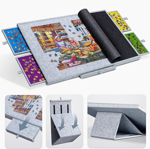 Tektalk felt jigsaw puzzle - felt,