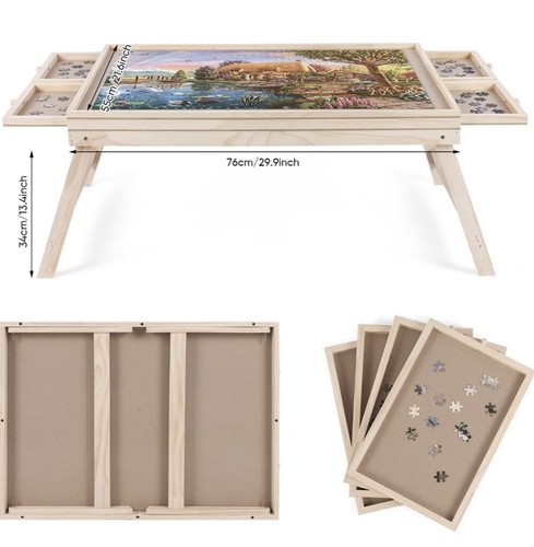 Wooden jigsaw puzzle board - jigsaw,