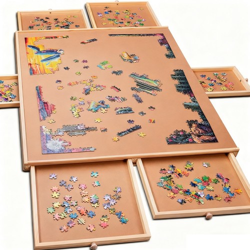 Wooden jigsaw puzzle - wooden,