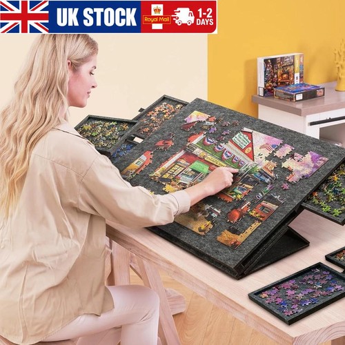 1000pcs puzzle board portable - 1000pcs,