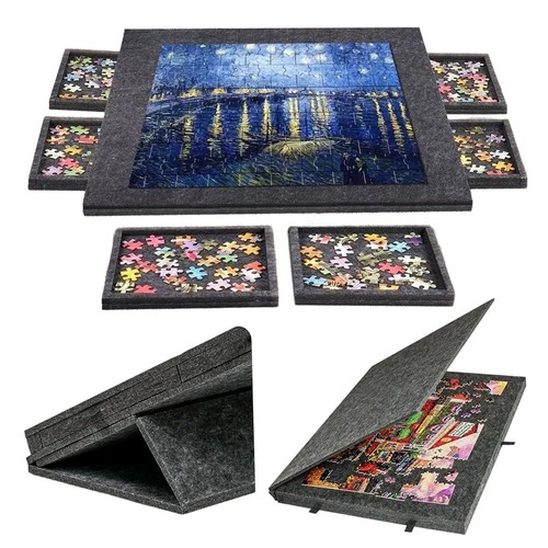 Puzzle table with storage - puzzle, 6