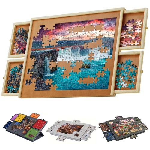 Felt jigsaw puzzle board - puzzle,