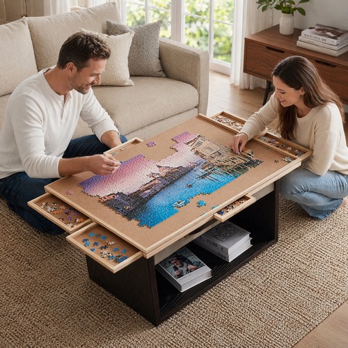 1000pcs wooden jigsaw puzzle - wooden,