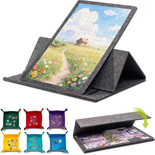 Felt jigsaw puzzle board - jigsaw,