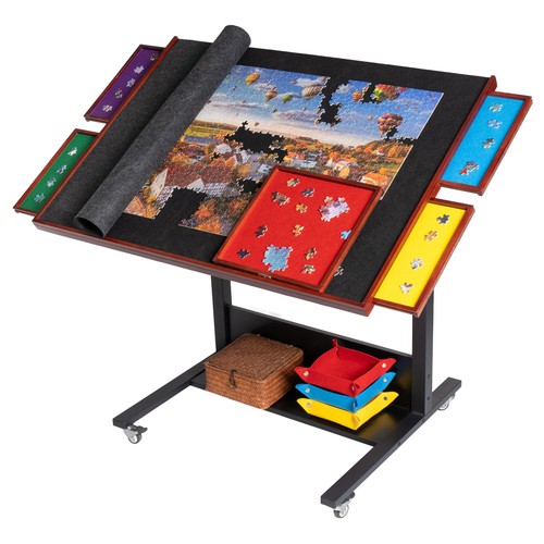 Tilting puzzle table board - tilting, table/board