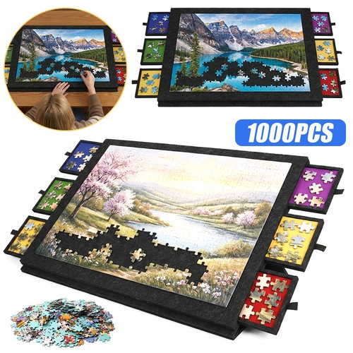 Tilting puzzle table felt - tilting,