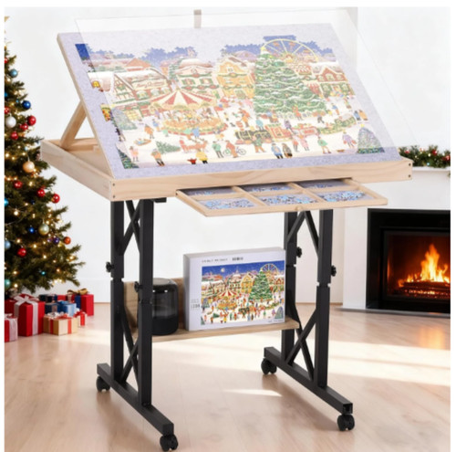 1500 pieces puzzle table - puzzle,