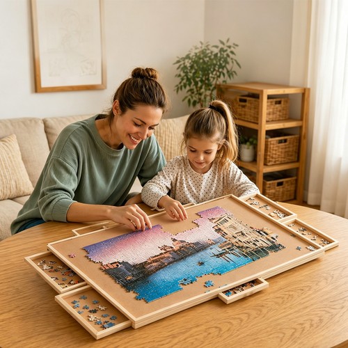1000pcs wooden jigsaw puzzle - 1000pcs,